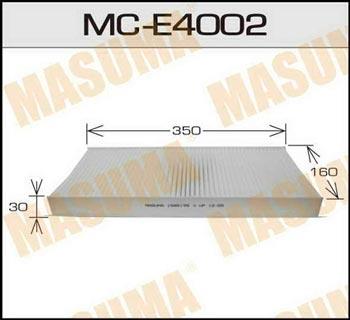 Masuma MC-E4002 Filter, interior air MCE4002