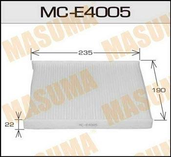 Masuma MC-E4005 Filter, interior air MCE4005