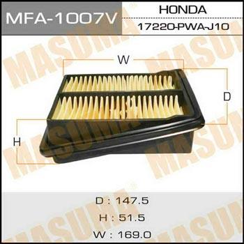 Masuma MFA-1007 Air filter MFA1007