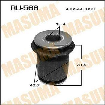 Masuma RU-566 Silent block, front lower arm RU566