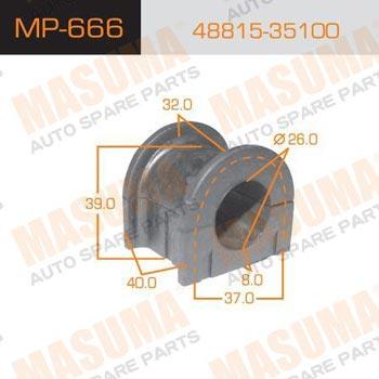 Masuma MP-666 Front stabilizer bush MP666