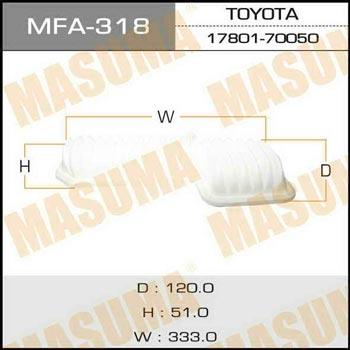 Masuma MFA-318 Air filter MFA318