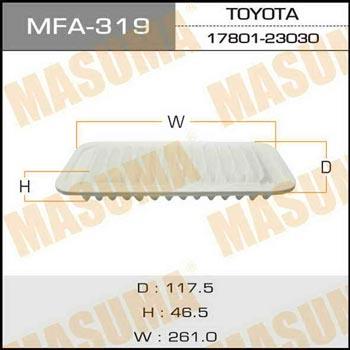 Masuma MFA-319 Air filter MFA319