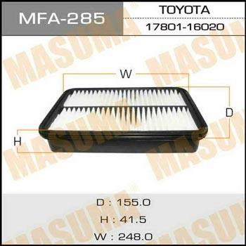 Masuma MFA-285 Air filter MFA285