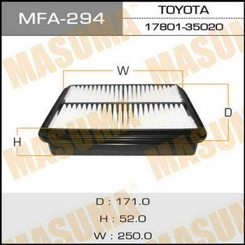 Masuma MFA-294 Air filter MFA294