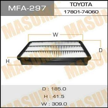 Masuma MFA-297 Air filter MFA297