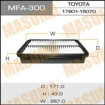 Masuma MFA-300 Air filter MFA300