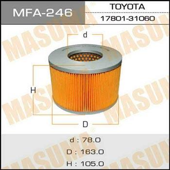 Masuma MFA-246 Air filter MFA246