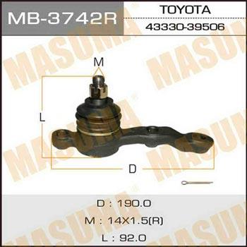 Masuma MB-3742R Ball joint MB3742R