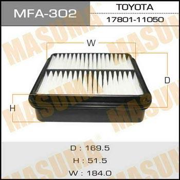 Masuma MFA-302 Air filter MFA302
