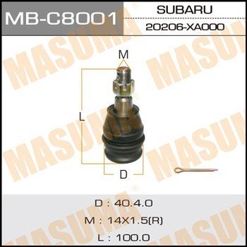 Masuma MB-C8001 Ball joint MBC8001