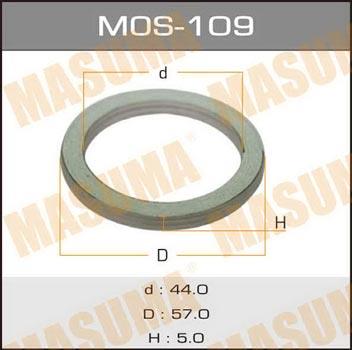 Masuma MOS-109 O-ring exhaust system MOS109