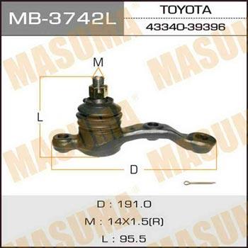 Masuma MB-3742L Ball joint MB3742L