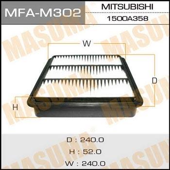 Masuma MFA-M302 Air filter MFAM302