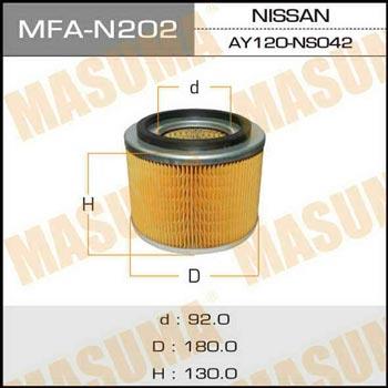 Masuma MFA-N202 Air filter MFAN202