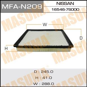Masuma MFA-N209 Air filter MFAN209