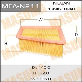Masuma MFA-N211 Air filter MFAN211
