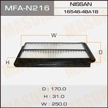 Masuma MFA-N216 Air filter MFAN216