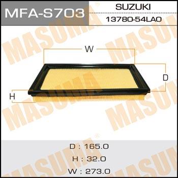 Masuma MFA-S703 Air filter MFAS703