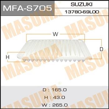 Masuma MFA-S705 Air filter MFAS705