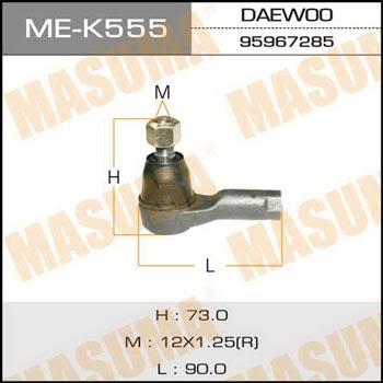 Masuma ME-K555 Tie rod end MEK555