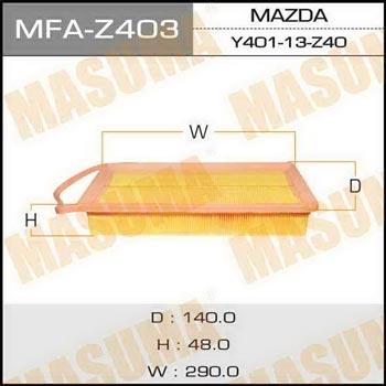 Masuma MFA-Z403 Air filter MFAZ403