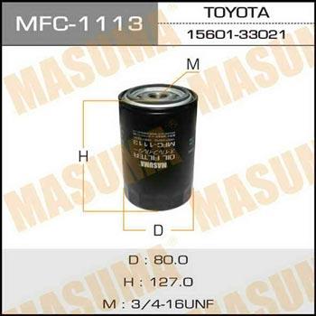 Masuma MFC-1113 Oil Filter MFC1113