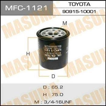 Masuma MFC-1121 Oil Filter MFC1121