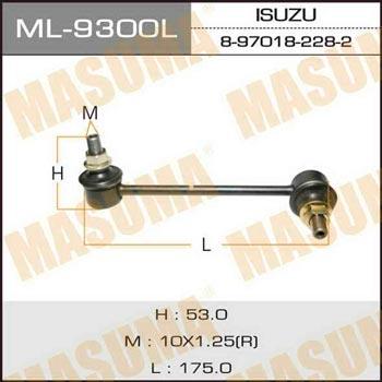 Masuma ML-9300L Rod/Strut, stabiliser ML9300L