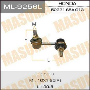 Masuma ML-9256L Rod/Strut, stabiliser ML9256L