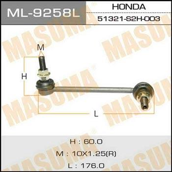 Masuma ML-9258L Rod/Strut, stabiliser ML9258L