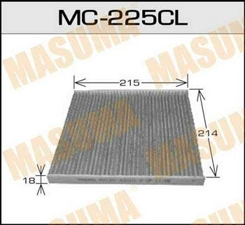 Masuma MC-225CL Activated Carbon Cabin Filter MC225CL