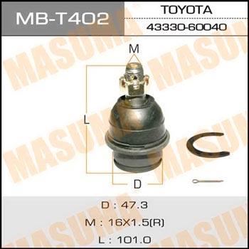 Masuma MB-T402 Ball joint MBT402