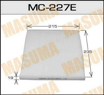 Masuma MC-227 Filter, interior air MC227