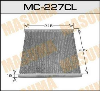 Masuma MC-227CL Filter, interior air MC227CL