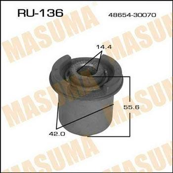 Masuma RU-136 Silent block, front lower arm RU136