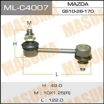 Masuma ML-C4007 Rod/Strut, stabiliser MLC4007