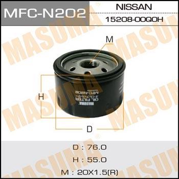 Masuma MFC-N202 Oil Filter MFCN202