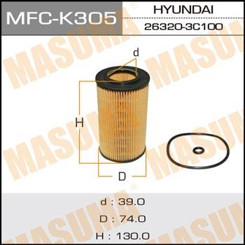 Masuma MFC-K305 Oil Filter MFCK305