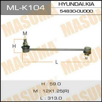 Masuma ML-K104 Rod/Strut, stabiliser MLK104