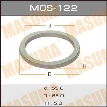 Masuma MOS-122 Front exhaust pipe MOS122