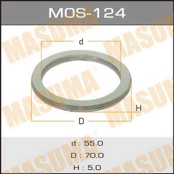Masuma MOS-124 Front exhaust pipe MOS124