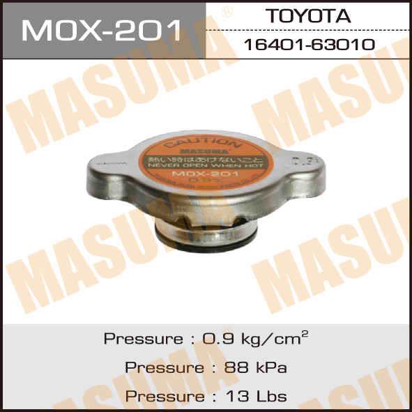 Masuma MOX-201 Radiator cover MOX201