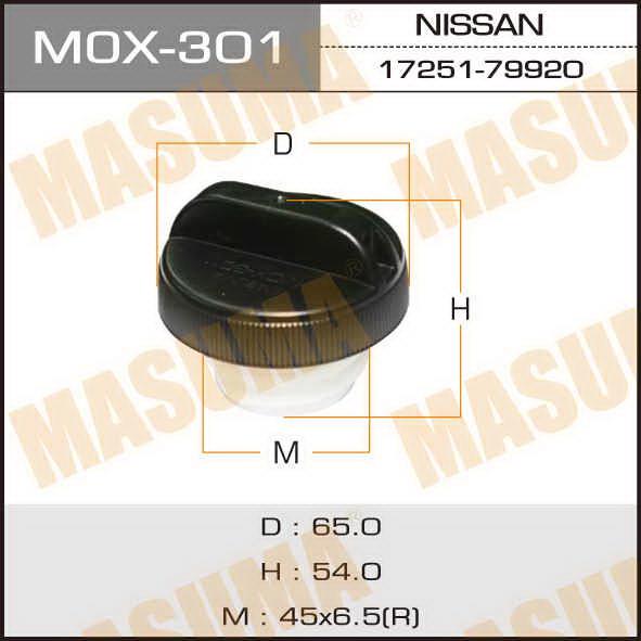 Masuma MOX-301 Fuel Door Assembly MOX301
