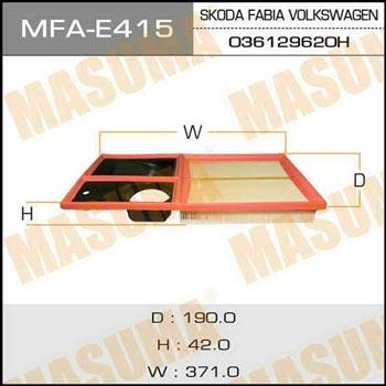 Masuma MFA-E415 Air filter MFAE415