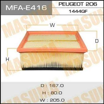 Masuma MFA-E416 Air filter MFAE416
