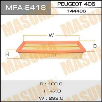 Masuma MFA-E418 Air filter MFAE418