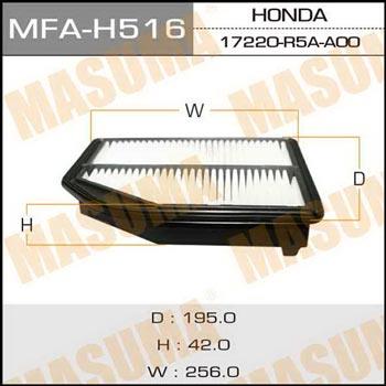 Masuma MFA-H516 Air filter MFAH516