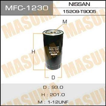 Masuma MFC-1230 Oil Filter MFC1230