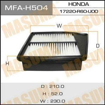 Masuma MFA-H504 Air filter MFAH504